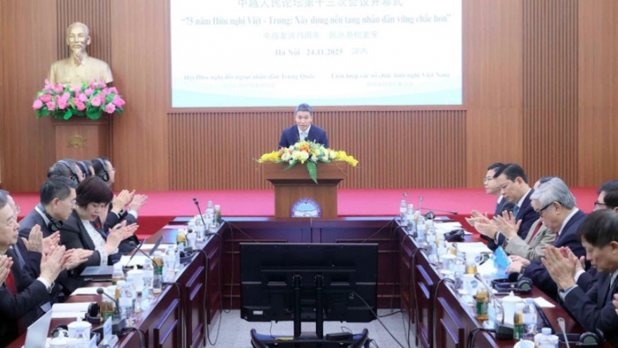 People’s forum highlights efforts to deepen Vietnam – China friendship